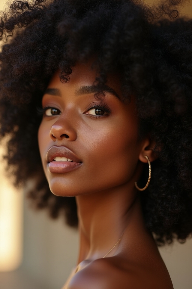 afro maintenance and styling