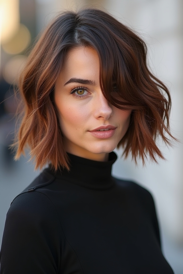 asymmetrical bob hairstyle trend