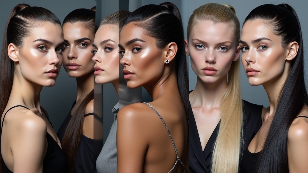 bold polished slick back hairstyles