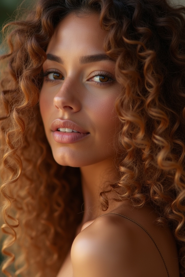 bouncy ringlets styling tips