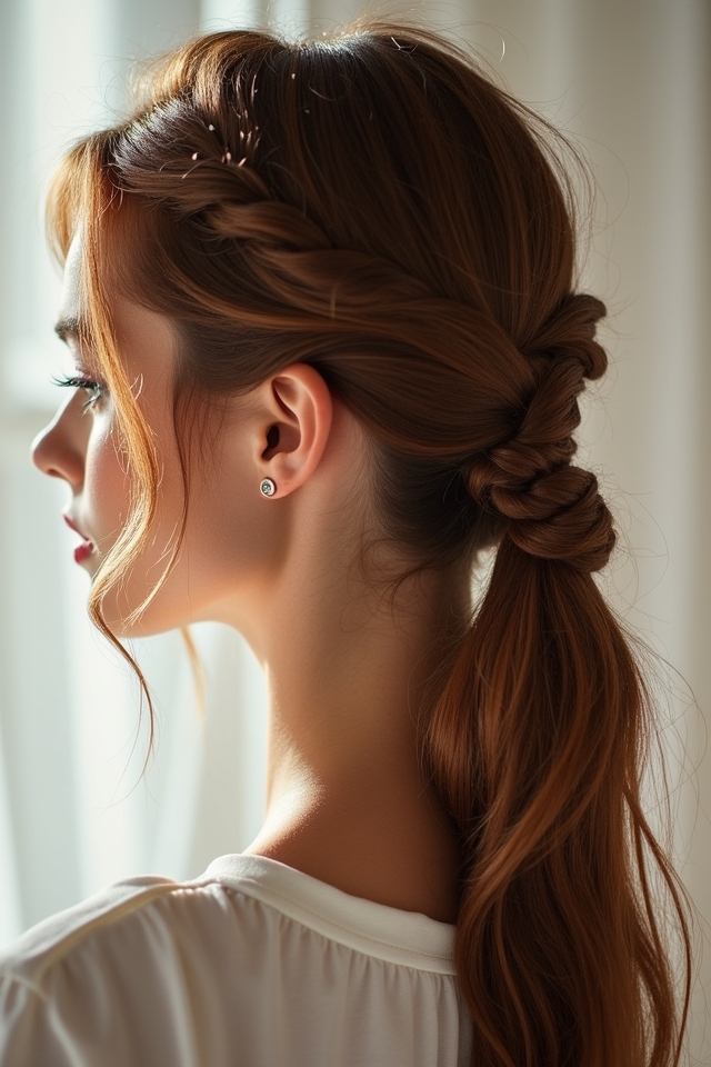 braided ponytail variations elevate
