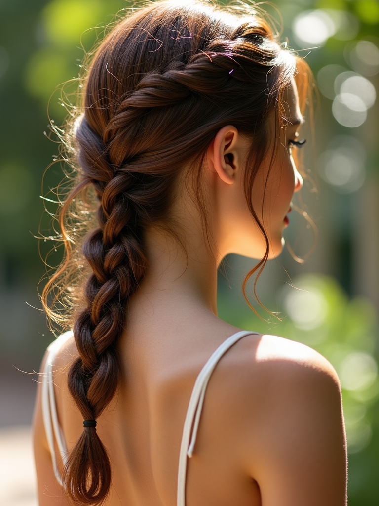 charming side braid variations