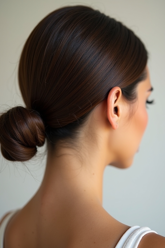 chic and polished hairstyle