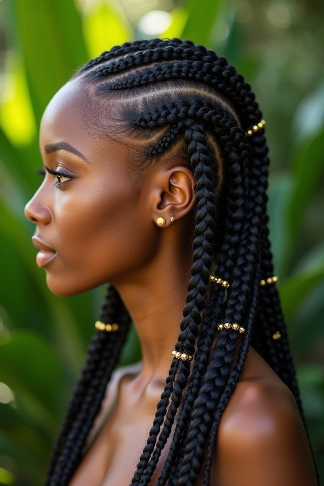 creative and stylish braids