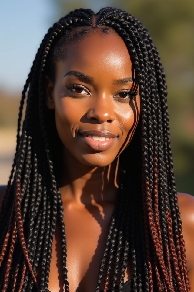 creative zigzag braid styles