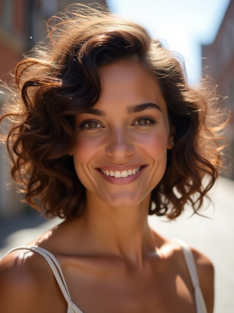 curly bob styling tips