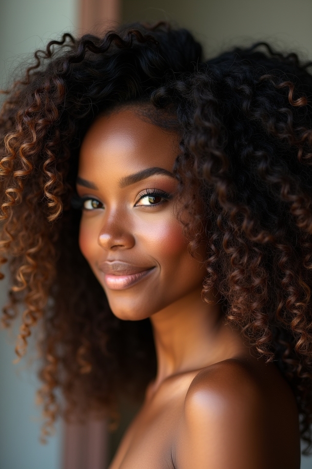 curly mohawk style tips