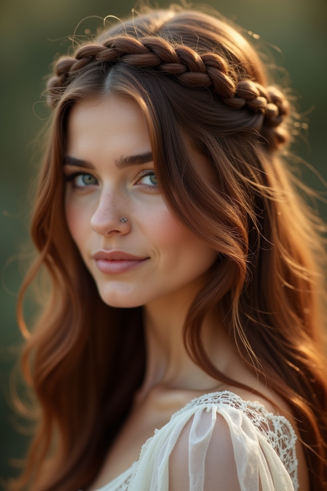 dutch braid crown tutorial