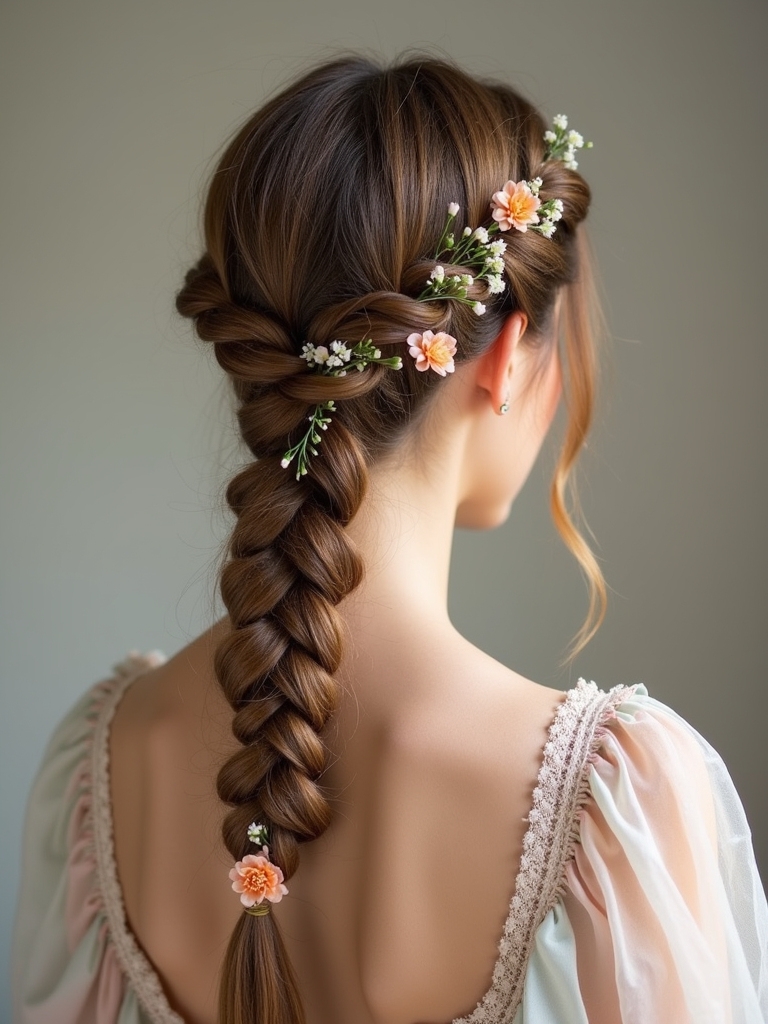 easy eye catching braid technique