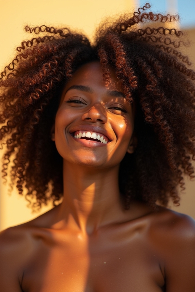 embrace natural curl beauty