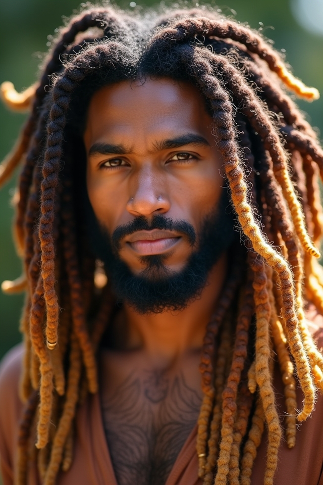 express individuality with dreadlocks