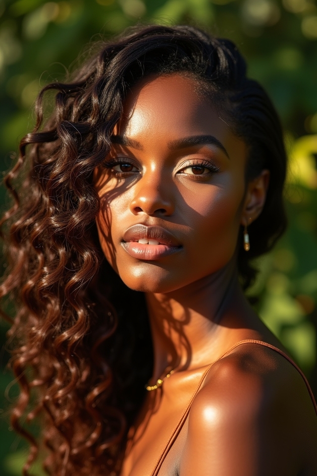 gorgeous loose waves styling