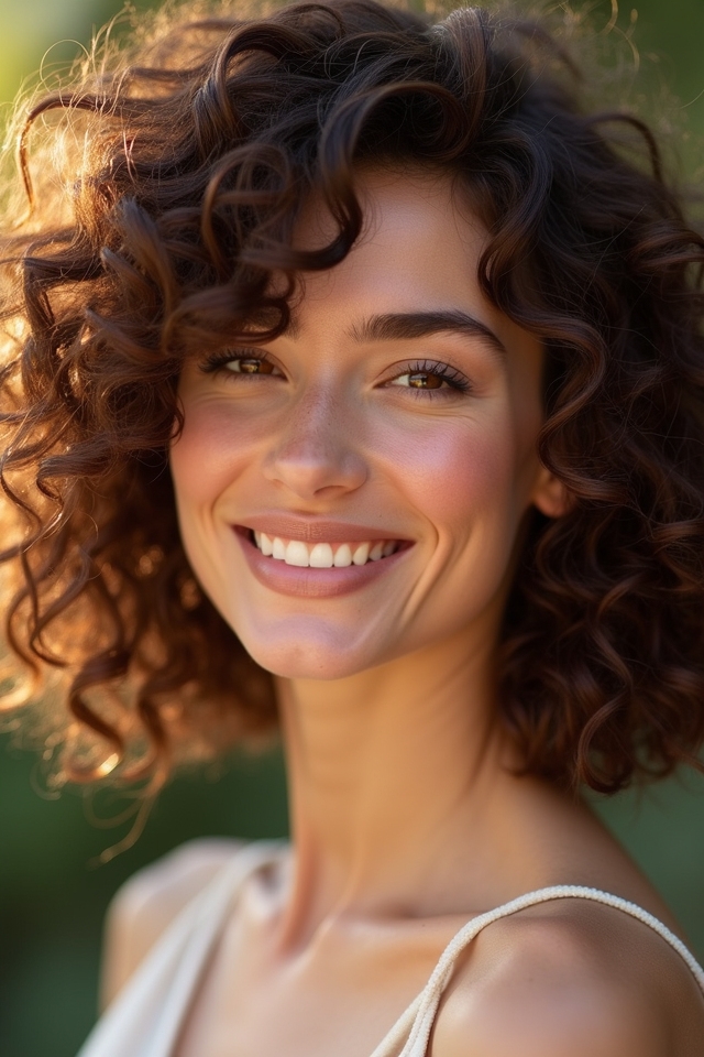 hydrated bouncy stylish curls
