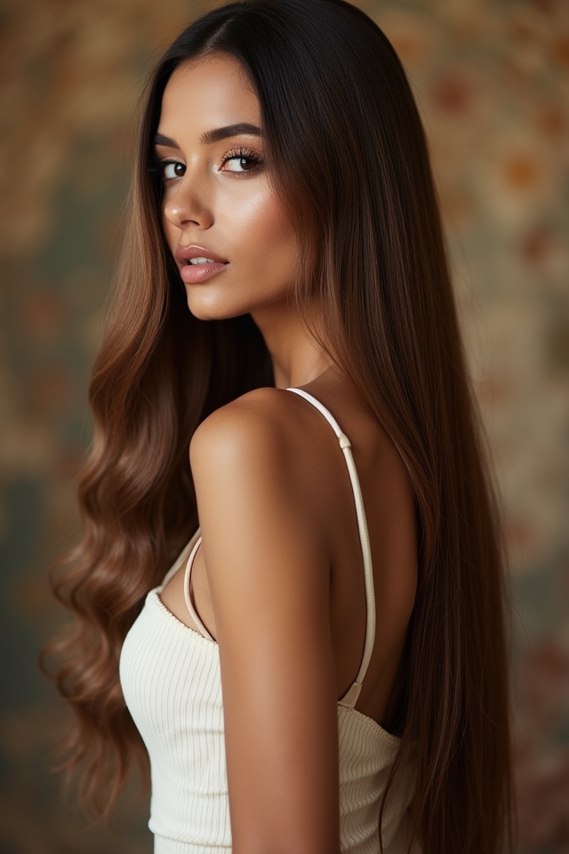 sleek haircare for elegance