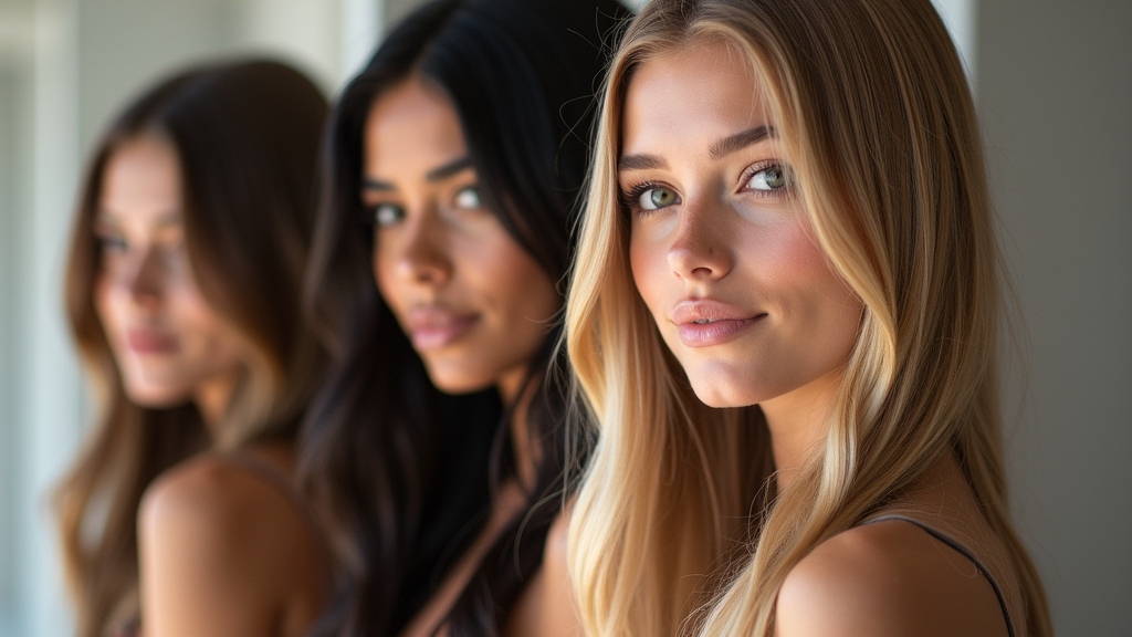 sleek straight hairstyle inspiration