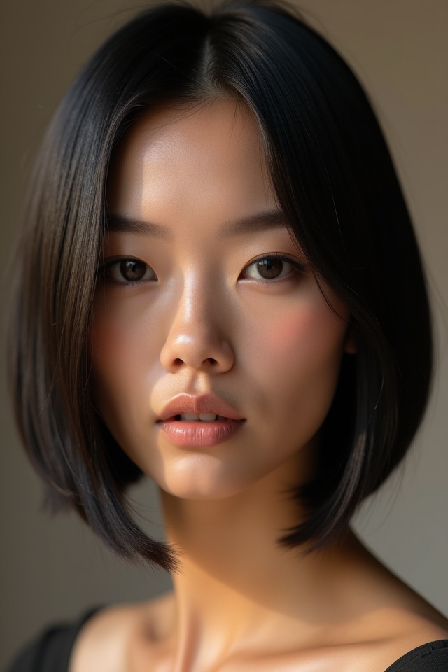 sophisticated classic sleek bob