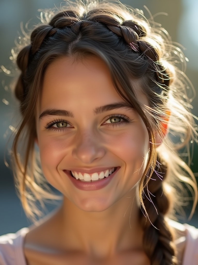 stunning braided crown hairstyle