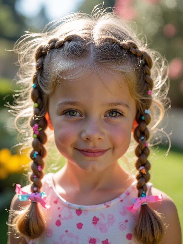 stylish and versatile pigtails