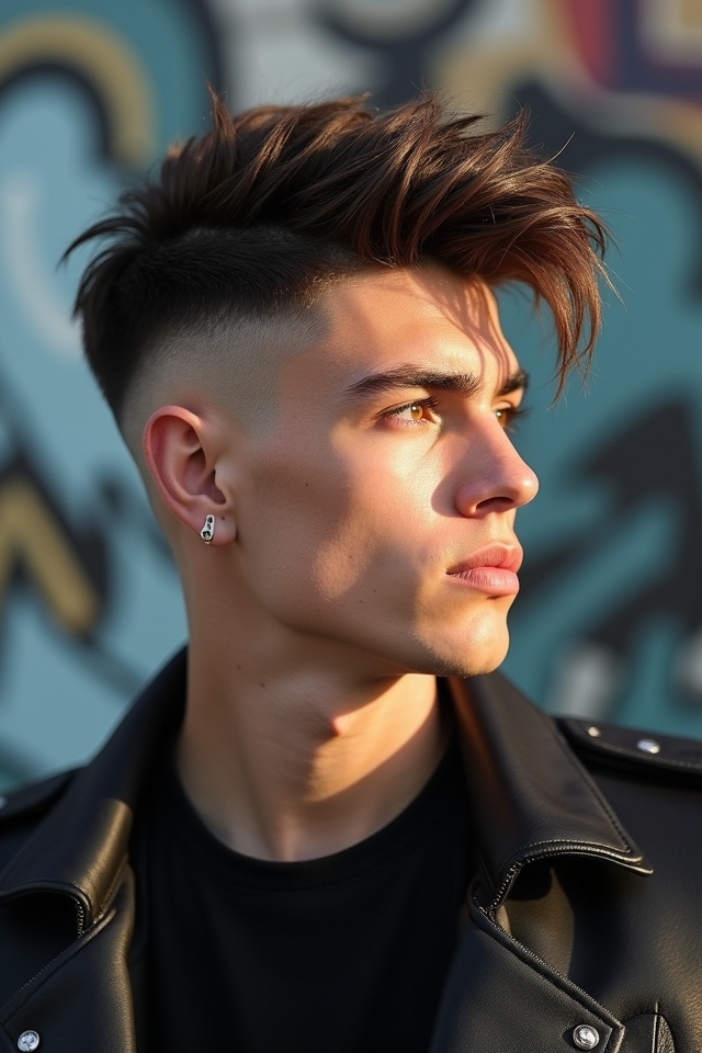 stylish and versatile undercut