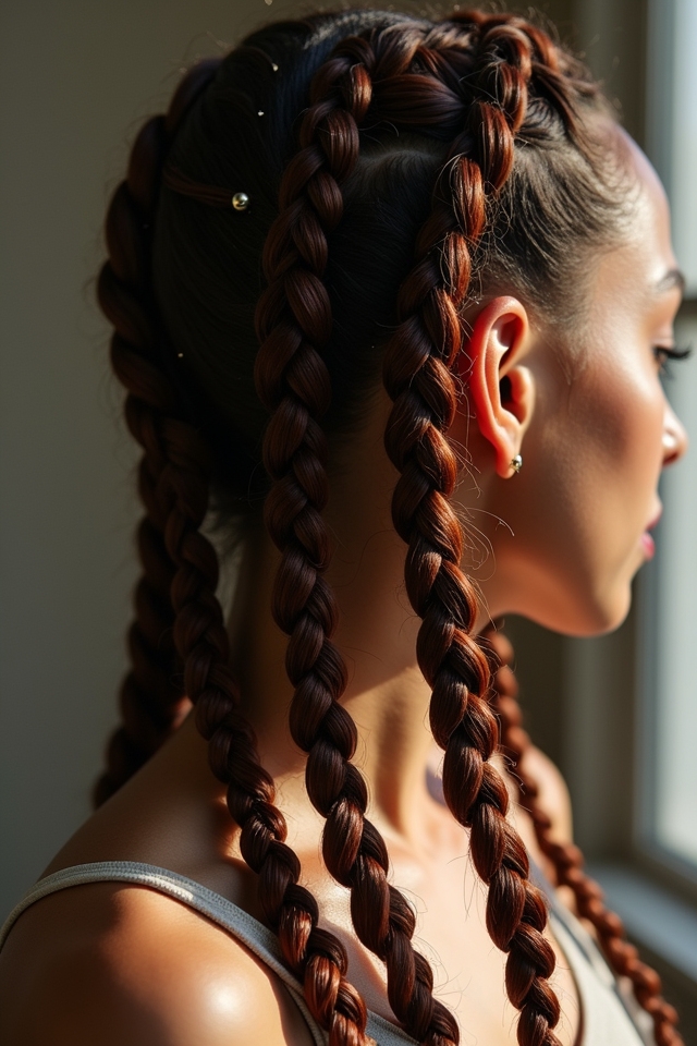 stylish protective braid option