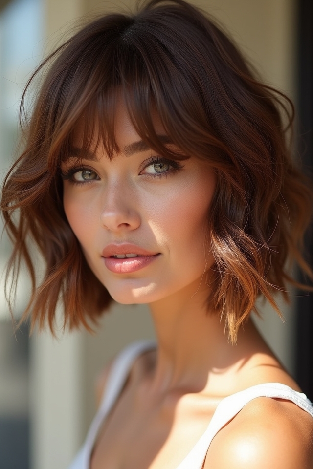 textured bob hairstyle guide