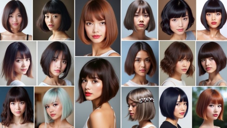 trendy and stylish bob hairstyles